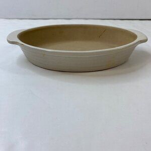 Pampered Chef Family Stoneware Cooking Stone Oval 8.25" Baking Dish